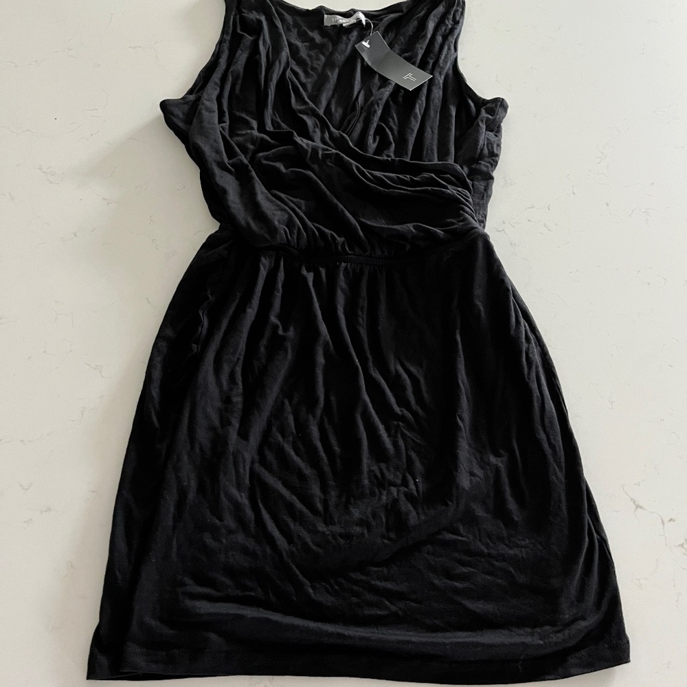 NWT new Tinley Road black shirt dress sz small